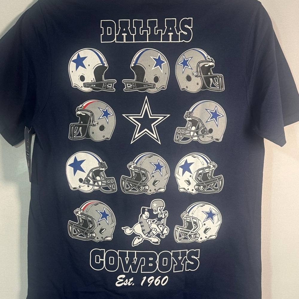 Fanatics Navy Dallas Cowboys Short Sleeve Tee - Picture 6 of 10